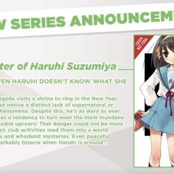 The Theater of Haruhi Suzumiya: Yen Press to Publish English Ebook